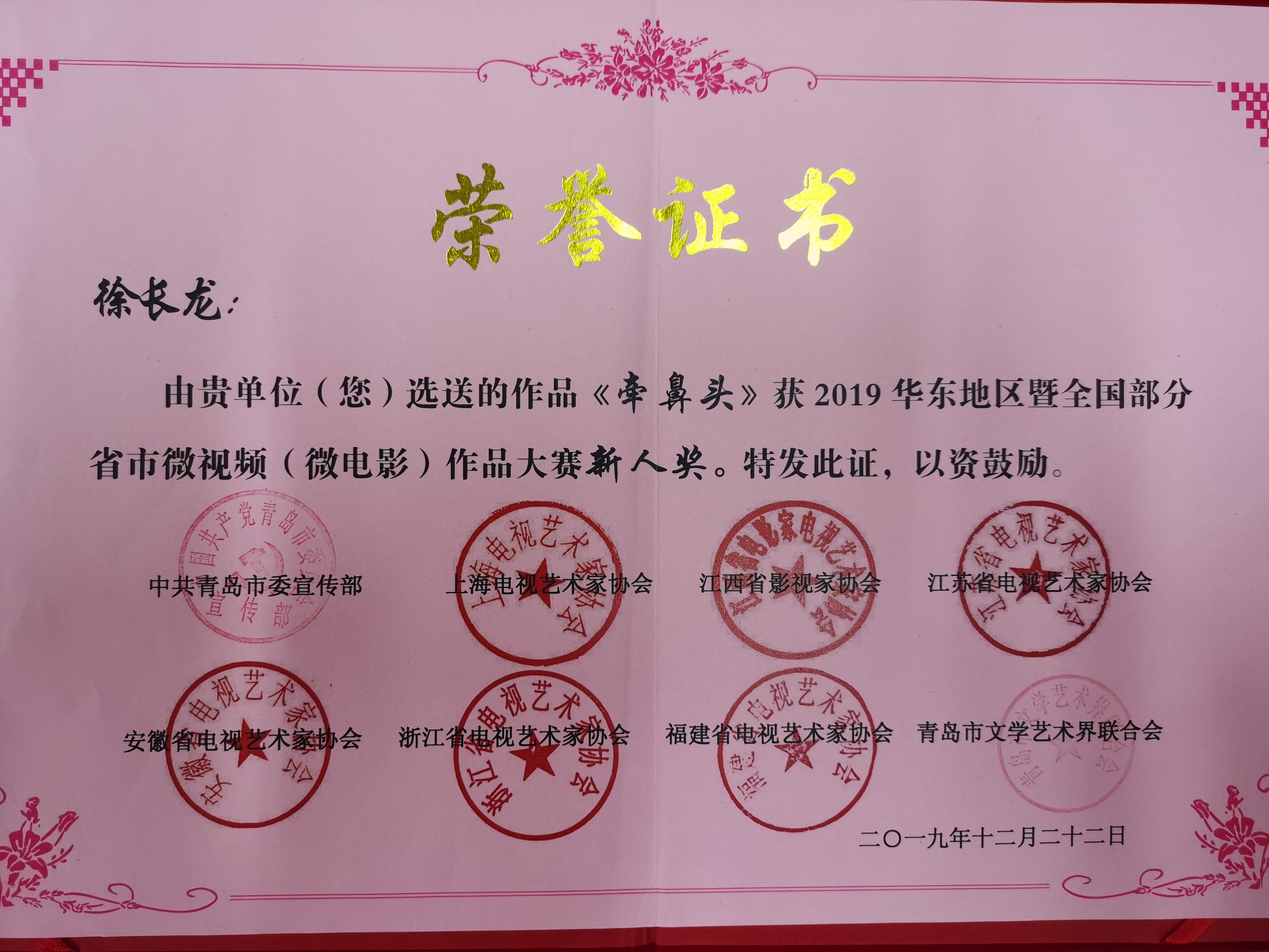 段丽老师指导学生获奖